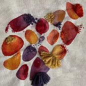 Mi Proyecto del curso: Técnicas básicas de bordado y acuarela. Painting, Watercolor Painting, and Embroider project by Ana María Estrella - 07.12.2021