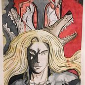 Mi proyecto del curso de acuarela con estilo manga. Un proyecto de Diseño e Ilustración tradicional de Marco Gomez Perotti - 12.07.2021