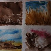 Mi Proyecto del curso: Paisajes naturales en acuarela. Fine Arts, Painting, and Watercolor Painting project by eljesuita1958 - 07.12.2021