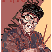 Mi Proyecto del curso: Técnicas de ilustración para retratos con Illustrator y Photoshop. Traditional illustration, and Digital Illustration project by Luis Castro - 07.13.2021