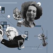 Bradbury vs Perec (Collage digital para medios editoriales - Proyecto del curso). Graphic Design, Collage, Digital Design, and Editorial Illustration project by Alejandra Chamorro - 07.08.2021