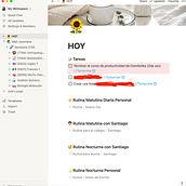 Mi Proyecto del curso: Técnicas para mejorar tu productividad - Brizza Almendarez. Un progetto di Consulenza creativa, Gestione progetti di design e Marketing di Brizza - 12.07.2021