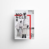 Moncler. Graphic Design, and Editorial Design project by Tomas Carrillo - 07.13.2021