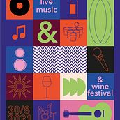 My last brand identity work for Arba Live sound - Festival of live music, wine and food. . Design gráfico, e Multimídia projeto de Dilyara Adilkhan - 14.06.2021