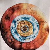 Mi Proyecto del curso: Técnicas modernas de acuarela. Un proyecto de Ilustración tradicional, Bellas Artes, Pintura y Pintura a la acuarela de Valeria Garcia - 13.07.2021