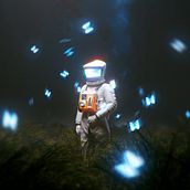 Cosmic Butterfly. Un progetto di Progettazione 3D e Arte concettuale di Chitsanupong Suksamarng - 27.06.2021