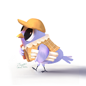 My project in Character Design: Illustrate an Expressive Creature course . % Zeba Khan tarafından hazırlanan Geleneksel illüstrasyon, Karakter Tasarımı, Dijital İllüstrasyon, Ve Çocuk İllüstrasyonu projesi - 06.16.2022