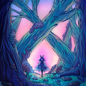 Illustration Project - In Search of Light. Traditional illustration project by raqueqd - 11.20.2020