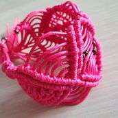 Mi Proyecto del curso: Joyería en macramé. Un progetto di Artigianato, Design di gioielli, Fiber Art e Macramè di Ana López - 13.07.2021