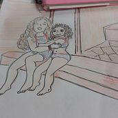 Meu projeto do curso: Relatos ilustrados: da ideia ao papel. Traditional illustration, Fine Arts, Painting, Drawing, Watercolor Painting, Children's Illustration, Narrative, and Pencil Drawing project by Simone Matias Mota - 07.13.2021