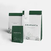 Diseño de identidad / Amaranta: Cocina Natural. Design, Graphic Design, Br, ing, Identit, Pattern Design, Vector Illustration, Traditional illustration, and Digital Illustration project by Nati Sanchez - 07.14.2021