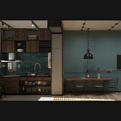 3-room apartment in an old residential building, Tashkent. Un proyecto de Diseño de interiores y Arquitectura de Zilola Nazarova - 12.07.2021