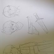 Mi Proyecto del curso: Dibujo de personajes manga desde cero. Traditional illustration, Character Design, Comic, Pencil Drawing, Drawing, and Manga project by mimelfis.lopez - 07.14.2021