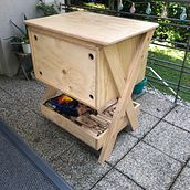 Pizza oven cart. Un progetto di Artigianato, Design e creazione di mobili, Interior design, DIY e Falegnameria  di amilisic - 13.07.2021