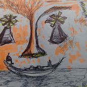 ORIENTAO ( libro álbum). Un projet de Design , Illustration traditionnelle, Collage, Calligraphie, Cop, writing, Naming, Signalisation, Esquisse , Créativité, Dessin au cra, on, Conception d'affiches, Stor, telling, Gestion de portefeuille, Reliure, Scénario, Menuiserie, Carnet de croquis, Illustration à l'encre, Narration et Illustration éditoriale de Agustín Di Giglio - 14.07.2021