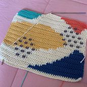 Mi Proyecto del curso: Intarsia crochet. Decoration, Fiber Arts, DIY, and Crochet project by betsabe_sarmiento1 - 07.09.2021