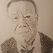 retrato a lápiz. Un proyecto de Ilustración tradicional de efloresloman - 15.07.2021