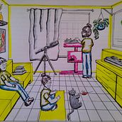 Mi Proyecto del curso: Sketching creativo: llena tus ilustraciones de vida y detalle. Traditional illustration, Sketching, Pencil Drawing, Drawing, Watercolor Painting, Sketchbook & Ink Illustration project by Marlene Lourdes Armenta Gutiérrez - 07.15.2021