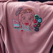 My project in Realistic Portrait Embroidery course. Embroider, and Fiber Arts project by karua08 - 07.15.2021