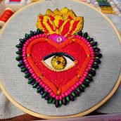 Bordado creativo. Arts, Crafts, and Embroider project by MÓNICA MONTORO - 07.15.2021