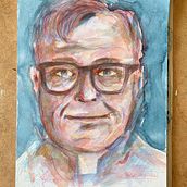 Mi Proyecto del curso: Retrato artístico en acuarela. Un progetto di Belle arti, Pittura, Pittura ad acquerello e Disegno di ritratti di albertosuarezlopez1 - 15.07.2021