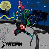 WCMX en Gato Negro. Projekt z dziedziny Trad, c i jna ilustracja użytkownika Starlin Ochoa Cortesia - 15.07.2021