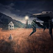 Madre Rusia se enfrenta a su legado. Un proyecto de Post-producción fotográfica		, Retoque fotográfico, Fotografía digital, Composición fotográfica y Fotomontaje de Oscar Peña Gonzalez - 15.07.2021