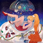 natal. Traditional illustration, Drawing, Digital Painting, and Digital Drawing project by Jessica Aguiar - 07.15.2021
