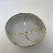Meu projeto do curso: Introdução ao kintsugi: restaure suas cerâmicas com ouro. Arts, Crafts, Fine Arts, Ceramics, and DIY project by sissi_r - 07.15.2021