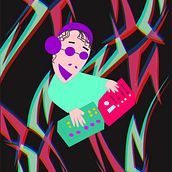 URIEL ORTEGA DJ Set | Low Psy Records. Un proyecto de Música, Ilustración tradicional y Diseño de Tony Chaka - 26.05.2021