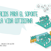 Diseño de espacios para el soporte de la vida cotidiana. Un progetto di Architettura, Illustrazione architettonica e ArchVIZ di Carolina Vivar - 16.07.2021