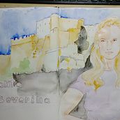 Il mio progetto del corso: Sketching artistico ad acquerello: spazio alle tue idee. Un progetto di Illustrazione tradizionale, Bozzetti, Creatività, Disegno, Pittura ad acquerello e Sketchbook di Francesca Steinweg Di Scanno - 23.08.2021