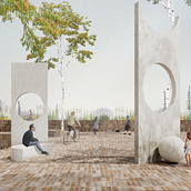 Mi Proyecto del curso: Render y collage digital para visualización arquitectónica. Un projet de 3D, Architecture, Architecture numérique, Conception 3D , et ArchVIZ de Pedro Torres - 16.07.2021