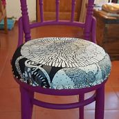 La Silla Fucsia. Arts, Crafts, Furniture Design, Making, Interior Design, DIY, Woodworking, Upc, and cling project by maria laura vasquez - 07.13.2021