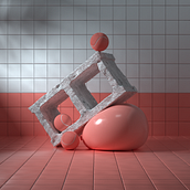Mi Proyecto del curso: Composición still life en 3D. 3D, and 3D Design project by Igna Llompart - 07.16.2021