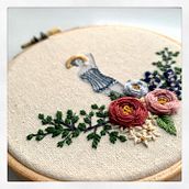 Lady Marvellous. Multimedia, and Embroider project by Mirna - 07.18.2021