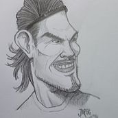 Mi Proyecto del curso: Retrato en caricatura con grafito. Traditional illustration, Drawing, and Portrait Drawing project by Jorge Lemos - 07.16.2021
