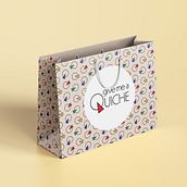 Give Me A Quiche - Logotype Design Final Project. Br, ing, Identit, Graphic Design, T, pograph, Logo Design, T, pograph, and Design project by Katerine Contreras - 07.14.2021