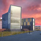 Mi Proyecto del curso: Visualización arquitectónica expresiva de exteriores . Architecture, L, scape Architecture, Digital Architecture, and ArchVIZ project by Lourdes - 07.16.2021