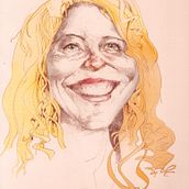 My project in Caricature Portrait with Graphite course - Goldilocks. Un proyecto de Ilustración tradicional, Dibujo y Dibujo de Retrato de Shaun Stevens - 19.07.2021