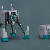 Mi Proyecto del curso: Introducción al modelado hard surface. 3D, and 3D Modeling project by gabrielcmcreativo - 07.19.2021