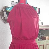 Vestido cuello halter. Un proyecto de Diseño de vestuario de Rocio Cutillas Hernández - 19.07.2021