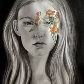 Il mio progetto del corso: Ritratto contemporaneo in grafite. Traditional illustration, Fine Arts, Sketching, Pencil Drawing, Drawing, Portrait Drawing, Realistic Drawing, Artistic Drawing, and Figure Drawing project by Roberta Nozza - 07.19.2021