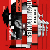 Reincarnation - Poster design. Un projet de Design graphique , et Design  de marijo_mrnjec - 19.07.2021