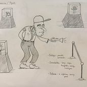 My project in Introduction to the Creation of Cartoon Style Characters course. Un progetto di Illustrazione tradizionale, Character design e Disegno di Nghia Nguyen - 19.07.2021