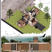 Mi Proyecto del curso: Ilustración digital de proyectos arquitectónicos. Un proyecto de Arquitectura, Paisajismo, Ilustración digital, Arquitectura digital e Ilustración arquitectónica de Jonathan Camacho - 19.07.2021