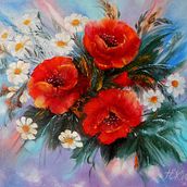Mi Proyecto del curso: Pintura al óleo desde cero. Artes plásticas, Pintura, e Pintura a óleo projeto de Lina María Cokeko - 19.07.2021