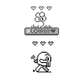 Projet final : Skull Kiss Flower Ein Projekt aus dem Bereich Animation von Figuren, Videospiele, Pixel Art und Videospielentwicklung von dillenschneider.kevin - 20.07.2021
