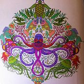 Mundo Marino. Een project van Traditionele illustratie y Craft van Estefanny Rivera Esquivel - 20.06.2020