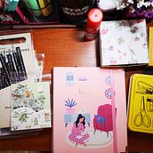 Mi projecto de Bullet Journal final Ein Projekt aus dem Bereich Traditionelle Illustration, Lettering, Zeichnung, H und Lettering von Vanessa Vargas Canchanya - 26.07.2021